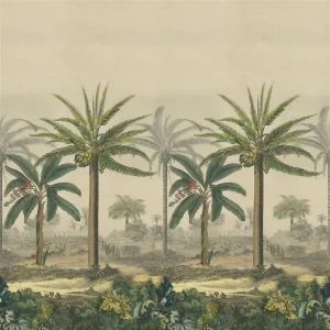 Palm Trail Scene 2 Sépia