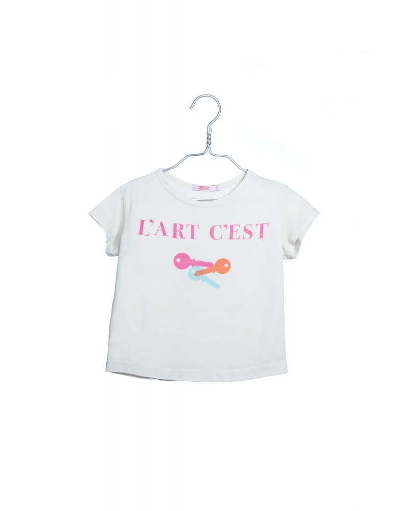 T-Shirt L'art C'est la Clé Tee - Image 4