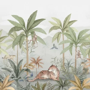 Mural Wild Jungle, Borastapeter