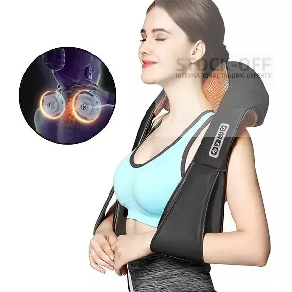 💆♂️ Massajador Elétrico Shiatsu com Formato de U – Relaxamento e Alívio Imediato - Image 2