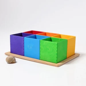 Conjunto de 6 Caixas Coloridas