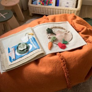 Livro Têxtil "Cool Kids Eat Healthy"