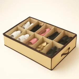 🔥 SUPER DEALS - Organizador Sapatos 12 Pares Compacto Versátil | Testado Porto™ | -70% 🇵🇹