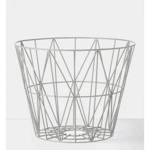 Wire Basket Cinzento