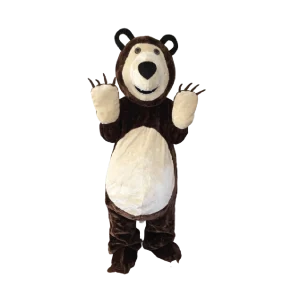 Mascote Urso com animador