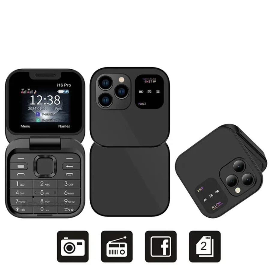 Telemóvel Dobrável Dual SIM - Image 3