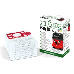 NUMATIC SACOS DE ASPIRADOR HEPA-FLO 10UN