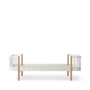 Cama Original Bed Wood, Madeira e Branco