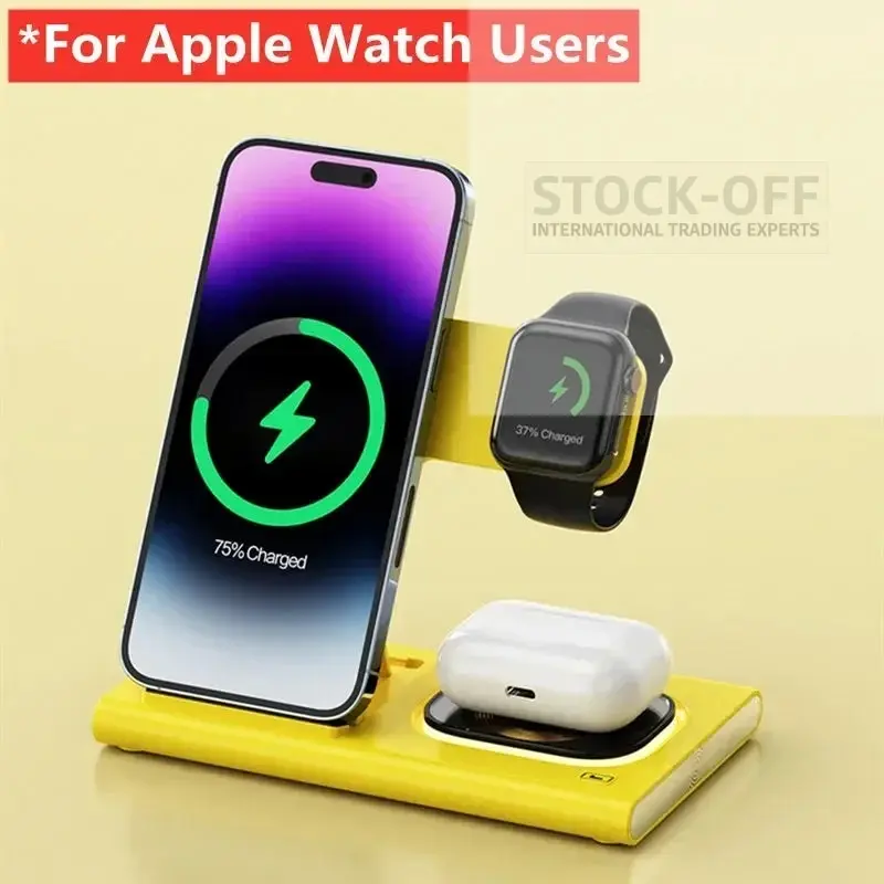 🔥 SUPER DEALS - Carregador Wireless 3em1 Dobrável iPhone Watch AirPods | Testado Porto™ | -75% 🇵🇹 - Image 8