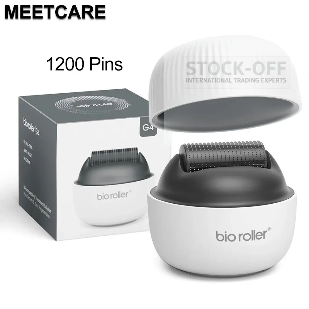 🔥 SUPER DEALS - Bio G4 Dermaroller 1200 Agulhas 0.25mm Titânio Face/Barba/Cabelo Colágeno | Testado Porto™ | -70% 🇵🇹 - Image 2