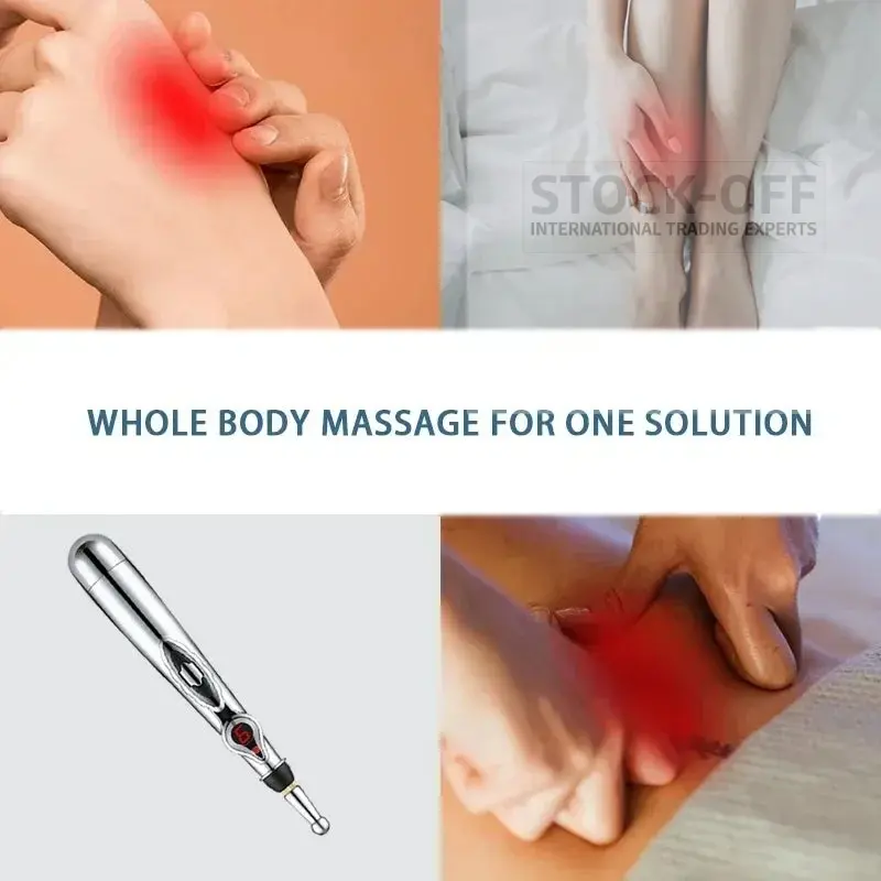 🔥 SUPER DEALS - Caneta Massagem Acupuntura 9 Níveis USB Portátil | Testado Porto™ | -75% 🇵🇹 - Image 6