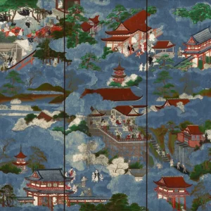 Papel de Parede Floating World Blue