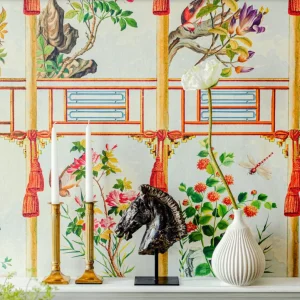 Papel de Parede Flowering Wall