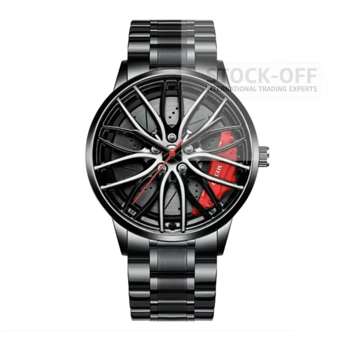 🔥 SUPER DEALS - Relógio Homem Desporto Aço Inoxidável Roda Carro Design Impermeável 30M Quartzo Preciso | Testado Porto™ | -70% 🇵🇹 - Image 7