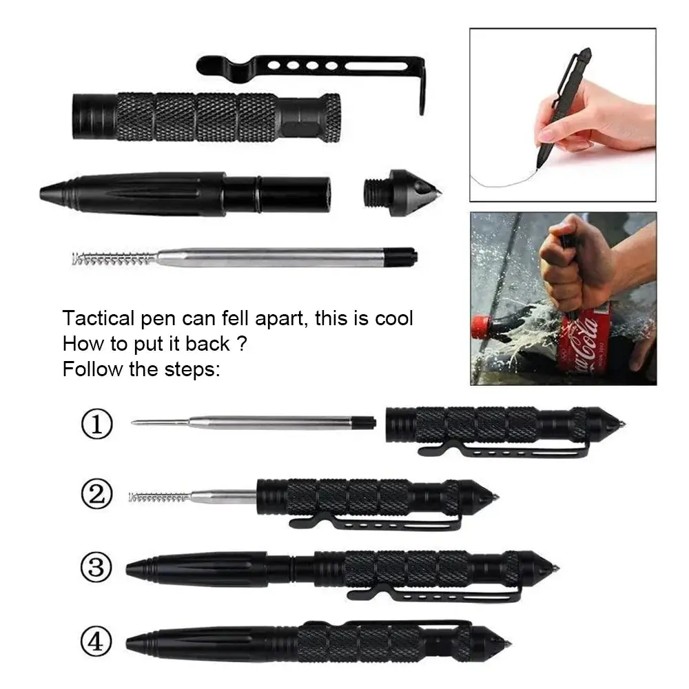 🔥 SUPER DEALS - Caneta Tática Multifuncional Metal Autodefesa | Testado Porto™ | -70% 🇵🇹 - Image 7