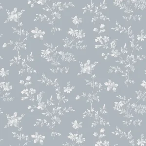 Papel de Parede Ängsblomma, Azul