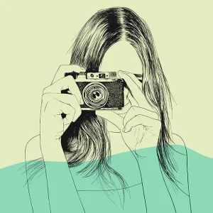 Ilustração Woman Color 11
