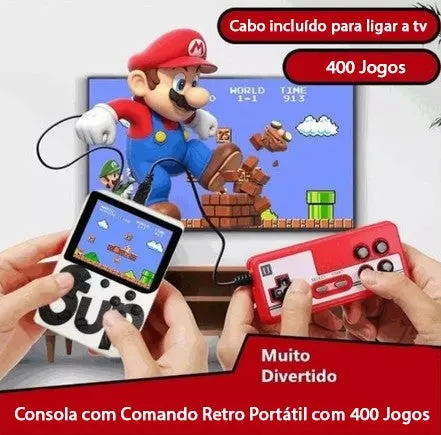 🎮 Game Box Retro com Comando – Nostalgia e Diversão Num Só Dispositivo! 🎮✨ - Image 4