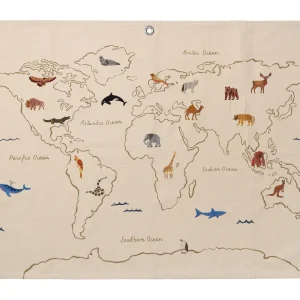 Mapa Mundo Têxtil