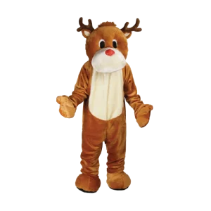 Mascote Rena com animador