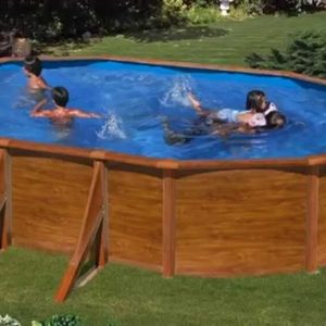 PISCINA GRE PACIFIC IMITAÇÃO MADEIRA